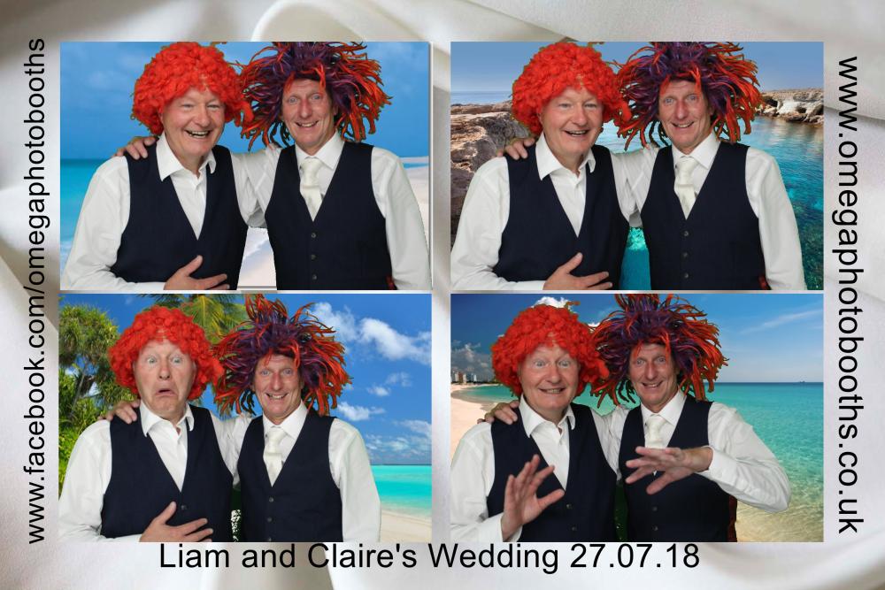 Liam & Claire's Wedding | View more photos from the event at gallery.omegaphotobooths.co.uk/u/Omega-Photobooths/Liam-Claires-Wedding